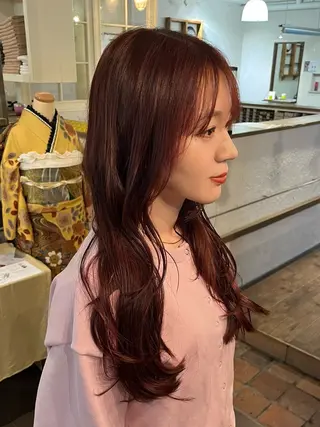 ロング 中宗 哲平のヘアスタイル