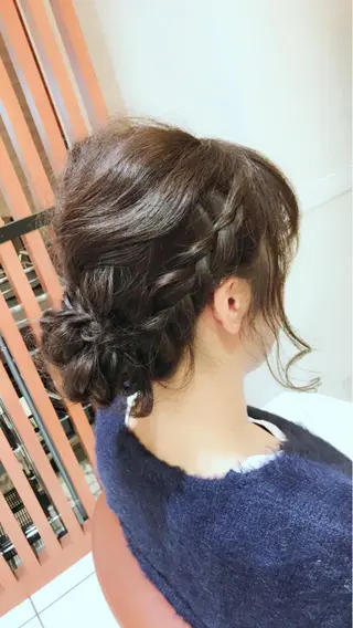 ロング ヘアアレンジ テラモト カズヨシのヘアスタイル