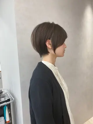 ショート カラー 美髪❣️縮毛矯正/ 髪質改善✨/山本のヘアスタイル