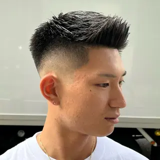 ショート メンズ 立川/メンズパーマ 厚進太郎のヘアスタイル