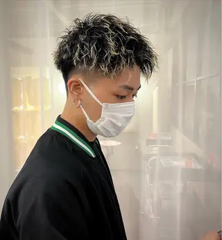 メンズ mihoko/ ニュアンスパーマのヘアスタイル