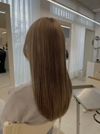 ロング 柴田泰秀sotti. 髪質改善/ブリーチのヘアスタイル