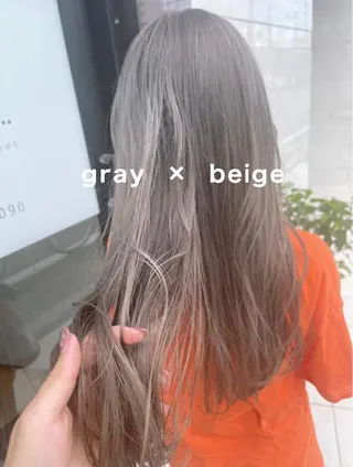 ロング カラー ダブルカラー /まつ毛パーマ🎀のヘアスタイル