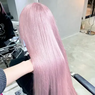 カラー ヘアアレンジ 艶髪ハイトーン/ ブロンド/Nagiのヘアスタイル