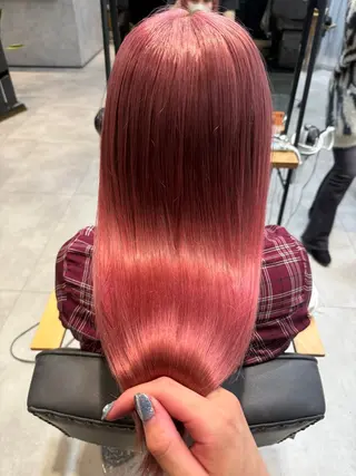ロング カラー 三澤 優音のヘアスタイル