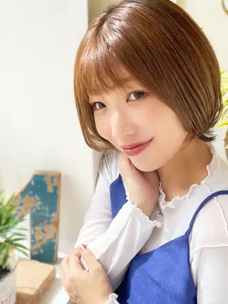 ショート soto所属・安藤 芽衣のヘアスタイル