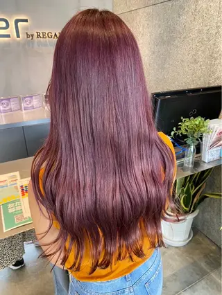 ロング カラー ⛄️推し活ヘア🖤 ♡sachika♡のヘアスタイル