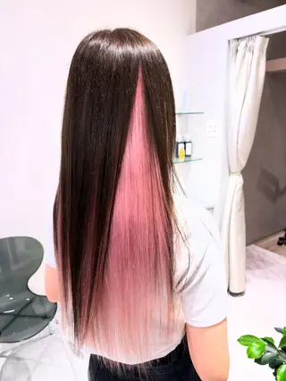ロング カラー 💗モテガーリー💗 rumi♡のヘアスタイル