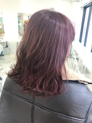 ロング カラー パーマ ヘアアレンジ GRAND OMOTESANDOのヘアスタイル