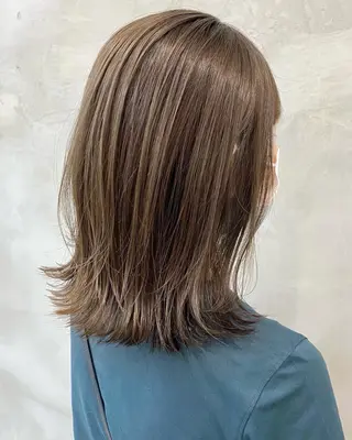 ミディアム カラー 🫧透明感カラー🫧 OIKAWAのヘアスタイル