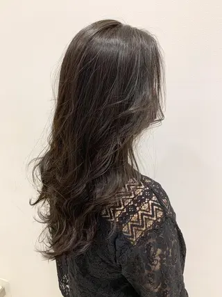 ロング 🍀ケアブリーチ カラー🍀坂井のヘアスタイル