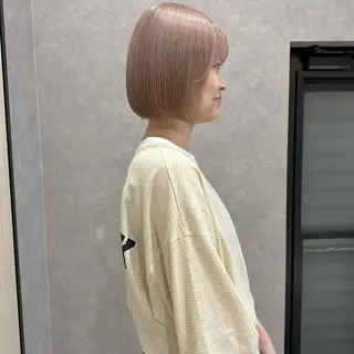 ミディアム カラー はちすか るかのヘアスタイル