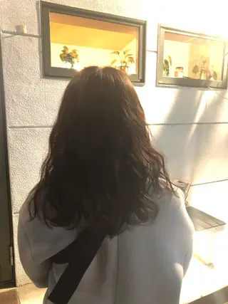 セミロング カラー 近野 浩隆🐩のヘアスタイル