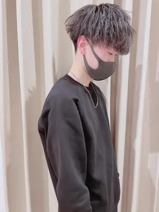 ショート パーマ ヘアアレンジ メンズ メンズZina代表 田端 麗治のヘアスタイル