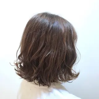 ミディアム カラー 🌈ぷる艶カラー🌈 髪質改善👑柳沼尚貴のヘアスタイル