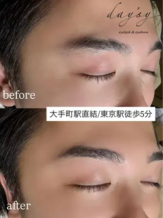 メンズ アイブロウ 小林 巳峰の眉毛・アイブロウイメージ