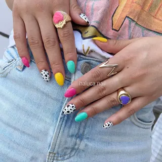 ショート ネイル haluca nailのネイルデザイン