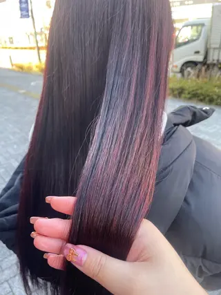 ロング カラー 💞暖色カラー 💞risaのヘアスタイル