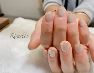 ネイル うる艶♡透明感ネイル Rirashiaのネイルデザイン
