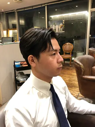 パーマ メンズ 韓国メンズヘア シンユウのヘアスタイル