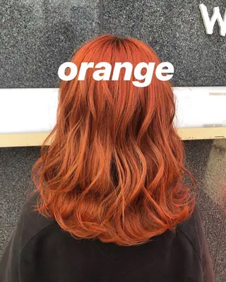 ミディアム カラー 韓国/インナーカラー 🍑YUI🍑のヘアスタイル