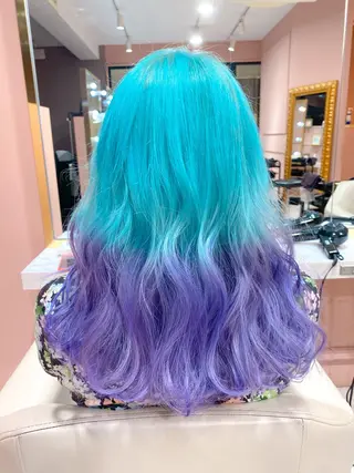 セミロング カラー Chérie所属・Chérie 渋谷/カラーサロンのヘアスタイル