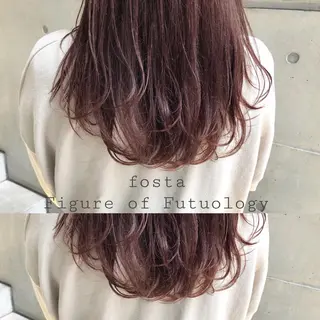 ミディアム CLUTCH天王寺 西藤遥河のヘアスタイル