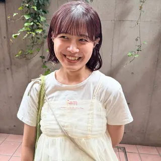 ショート パーマ 大橋 芽衣のヘアスタイル