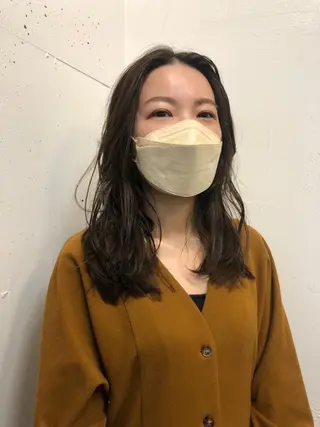 セミロング KOCHAB所属・KOCHAB 中村穂風のヘアスタイル