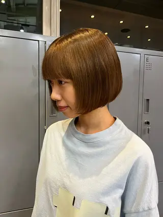 ショート ☘️かわいいハイトー ン☘️nonokaのヘアスタイル