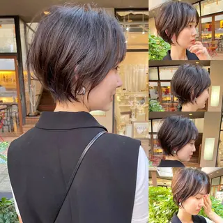 ショート カラー 坂本 広大のヘアスタイル