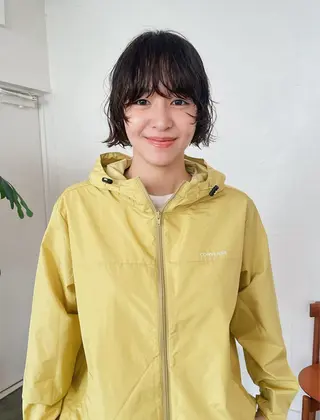 ショート SISU所属・藤原 怜央のヘアスタイル