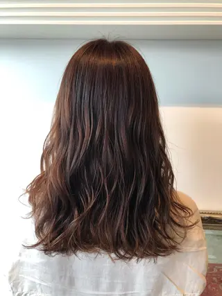 ミディアム カラー 💐パーソナルカラー /市橋加菜💐のヘアスタイル