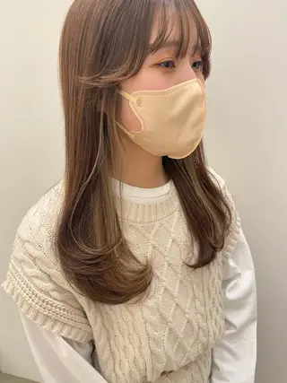 ロング ota miyuuのヘアスタイル