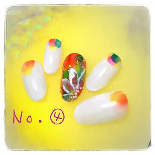 ネイル ARTスクールサロン お・タマゴのネイルデザイン