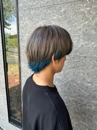 カラー メンズ ブリーチ🌈💗 豊橋/りんのヘアスタイル