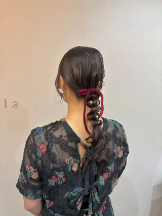 ヘアアレンジ Mila hinaのヘアスタイル