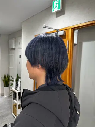 ミディアム メンズ JOS所属・上野ハイトーン/デ ザイン✂︎touiのヘアスタイル