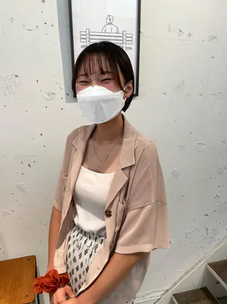 ショート jinka hair salon所属・豊田 真夕のヘアスタイル