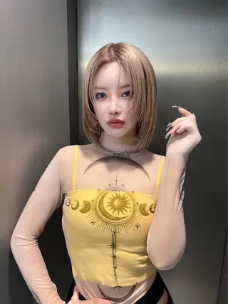 ミディアム iki omotesando所属・KIRYU SARAのヘアスタイル