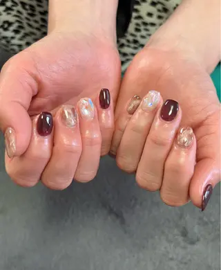 ネイル White dear fujiwaraのネイルデザイン