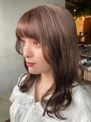セミロング カラー mit by tree吉祥寺所属・パーソナルカラー 美容師國分優太のその他イメージ