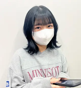ミディアム 黒須 蓮太のヘアスタイル