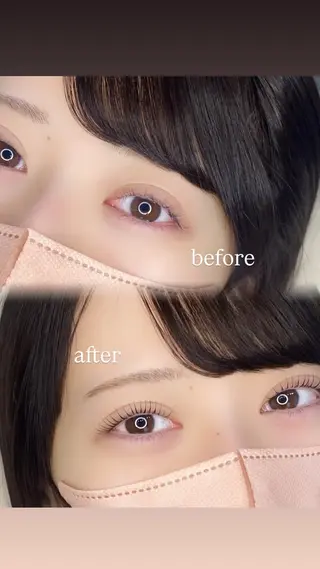 パーマ ponopipi所属・saaya ponopipiのマツエク・マツパデザイン