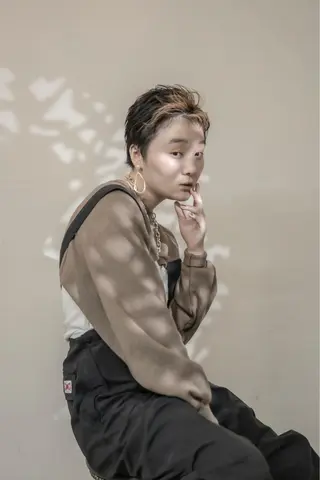 ショート ヘアアレンジ hair design girl所属・［girl］ MIKIのヘアスタイル