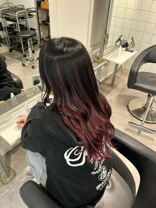 ロング 艶感ミルクティー🤍 色落ち綺麗🤍ともやのヘアスタイル