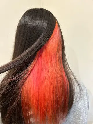 ロング カラー and Artのヘアスタイル