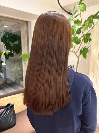 ロング カラー 天王寺美容室/カット モデル募集/miiaのヘアスタイル