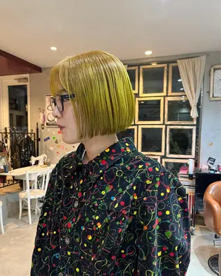 ミディアム ticro所属・TAKAHASHI KANNAのヘアスタイル
