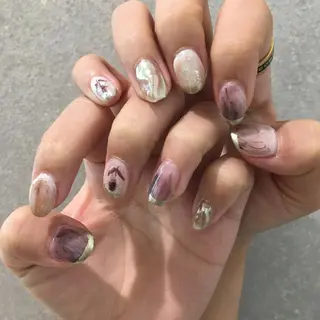 ネイル 【似合わせ提案】鈴木 舞のネイルデザイン